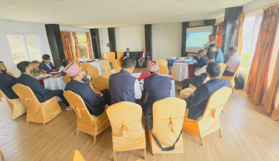 आ.व. २०८१/८२ को तेस्रो त्रैमासिक प्रगति समिक्षा कार्यक्रमका झलकहरू